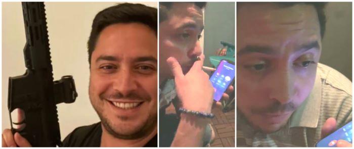 Gustavo Lainette, líder del Movimiento Resistencia Venezolana en Estados Unidos, aseguró ser capaz de destruir la vida de quien quisiera luego de ser denunciado por su esposa por amenazas y violencia de género