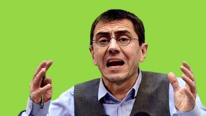 Así acusan al político español Juan Carlos Monedero de recibir maletas con dinero en Caracas para financiar a Podemos en España