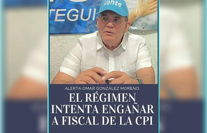 El régimen venezolano intenta engañar al Fiscal de la CPI