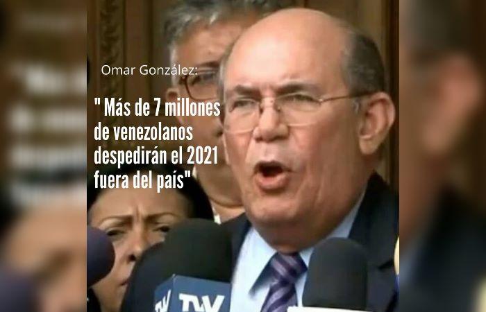 7 millones de venezolanos despedirán el 2021 fuera de su país