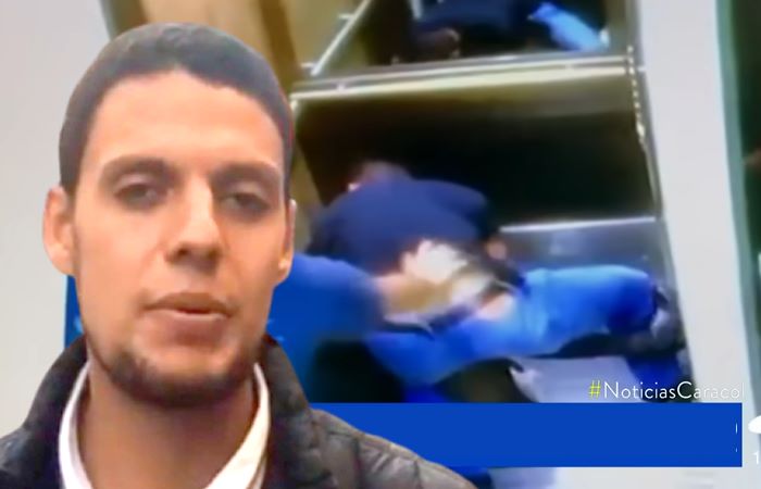 Juan Fernando Barona, periodista colombiano protagonista de video en el que agrede a su pareja, fue separado de la cobertura de gira presidencial