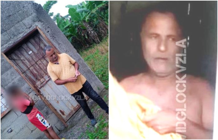 Asdrúbal Gonzalo Castillo Palacios es buscado por las autoridades en Venezuela tras difundirse video en el que fue captado por vecinos en el estado Portuguesa luego de haber abusado de un menor