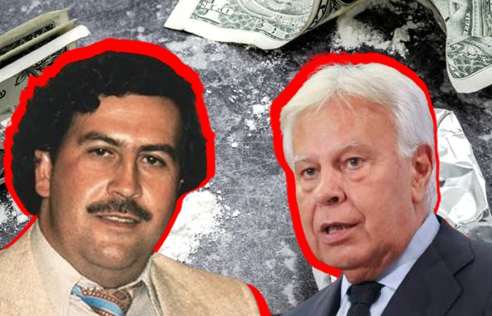 La historia de cómo el capo colombiano Pablo Escobar Gaviria departió con Felipe González la noche en la que éste fue electo presidente del Gobierno español