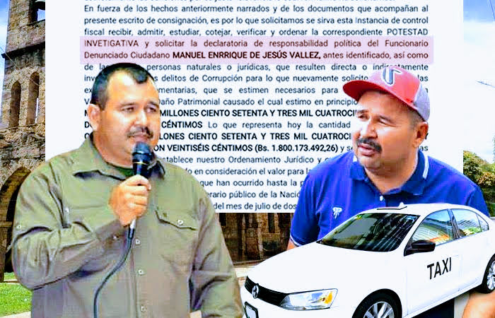 Así Manuel de Jesús Vallez, pasó de taxista en Venezuela a alcalde acaudalado en Santa Elena de Uairén mientras de investigaciones oficiales que lo acusan de corrupción