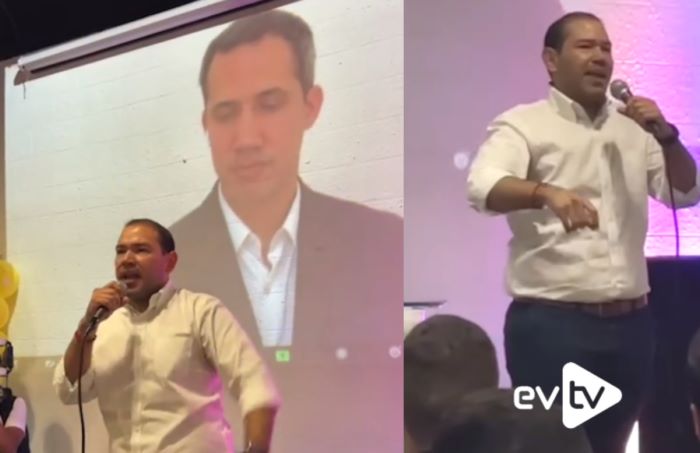 EVTV transmite acto de campaña de Quiñones en Miami en ausencia de Guaidó y pese a las críticas de Angola