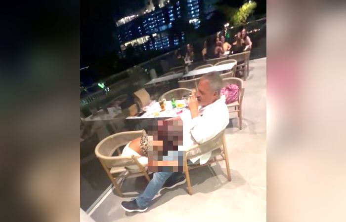 Escándalo sexual tras viralizarse vídeo de hombre recibiendo sexo oral en el restaurante de un club privado en Panamá