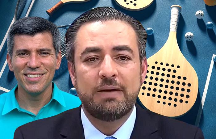 Conflicto por polideportivo en Baruta expone vínculos del dirigente David Uzcátegui y el alcalde Darwin González con encargados del proyecto de canchas de pádel