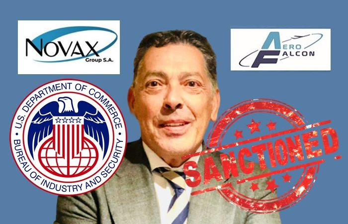 Estados Unidos sanciona a las empresas Aerofalcon S.L., Novax Group S.A. y Zero Waste Global SA, con actividad en España, Panamá y otros países, por el contrabando a Venezuela de piezas para aeronaves