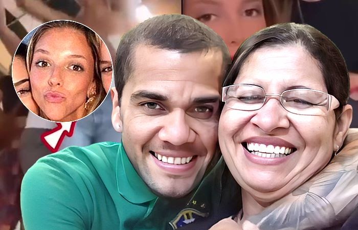 Madre del futbolista Dani Alves difunde video en el que revela la identidad de la supuesta víctima e intenta desmentir a la mujer que lo acusa de violación