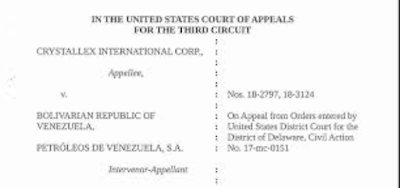 Corte de Apelaciones de EE. UU. abona el terreno para que Crystallex se apodere de CITGO