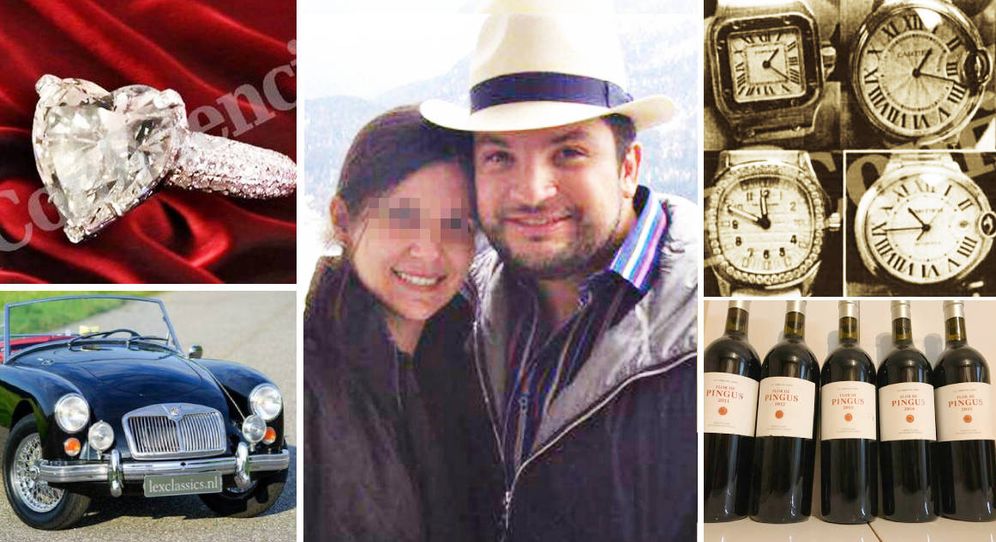 relojes, diamantes, puros, vinos y deportivos de lujo