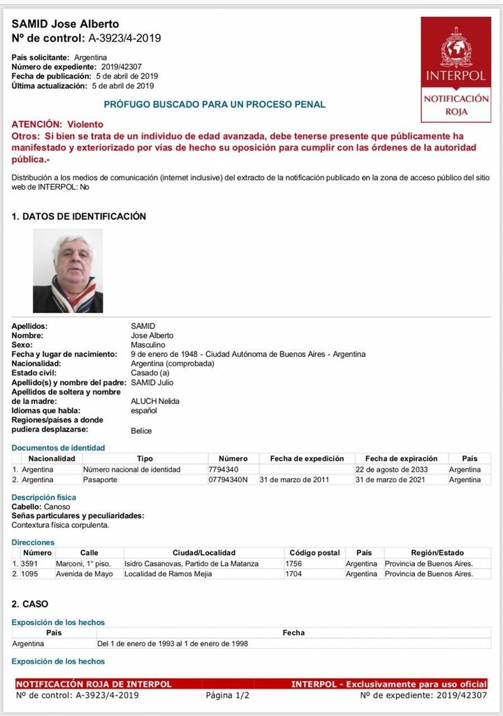 Estaria escondido en el Caribe! Empresario Arabe Alberto Samid Con Alerta Roja de INTERPOL.