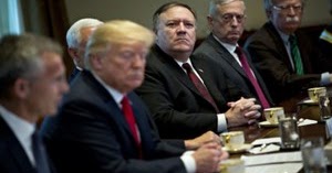 Las opciones militares en Venezuela de las que hablaron Pompeo y Bolton en el Pentágono