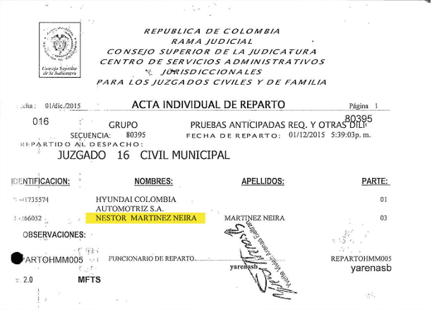 Caso Hyundai: investigación de Gonzalo Guillén sobre Néstor H. Martínez, la evasiva de éste y la arbitraria captura de Alex Vernot como represalia (6)