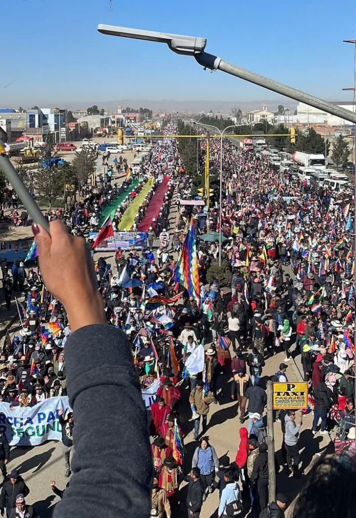 Más de 3 millones exigen en Bolivia la habilitación de Evo Morales en la marcha más grande de su historia – La Tabla Blog
