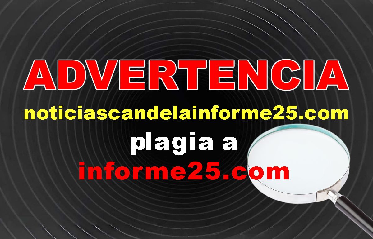 Informe25.com denuncia el plagio de Noticias Candela por parte del sitio fraudulento noticiascandelainforme25.com