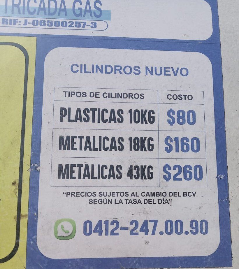 ¡ESTAFA EN NUEVA ESPARTA! Tricada Gas vende bombonas de GLP para reemplazo con sobreprecios del 900% – La Tabla Blog