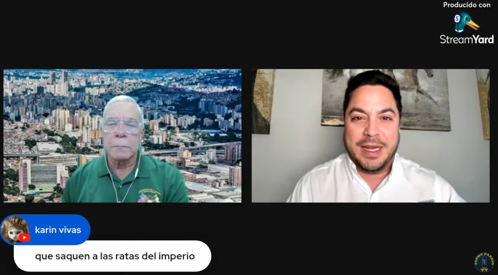 CON 2 COJONES: GUSTAVO LAINETTE DESENMASCARA Y PONE EN SU LUGAR AL DELINCUENTE WENDER ENRIQUE VILLALOBOS PADRÓN