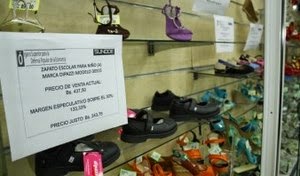 Detectan sobreprecio en zapatería del estado Anzoátegui