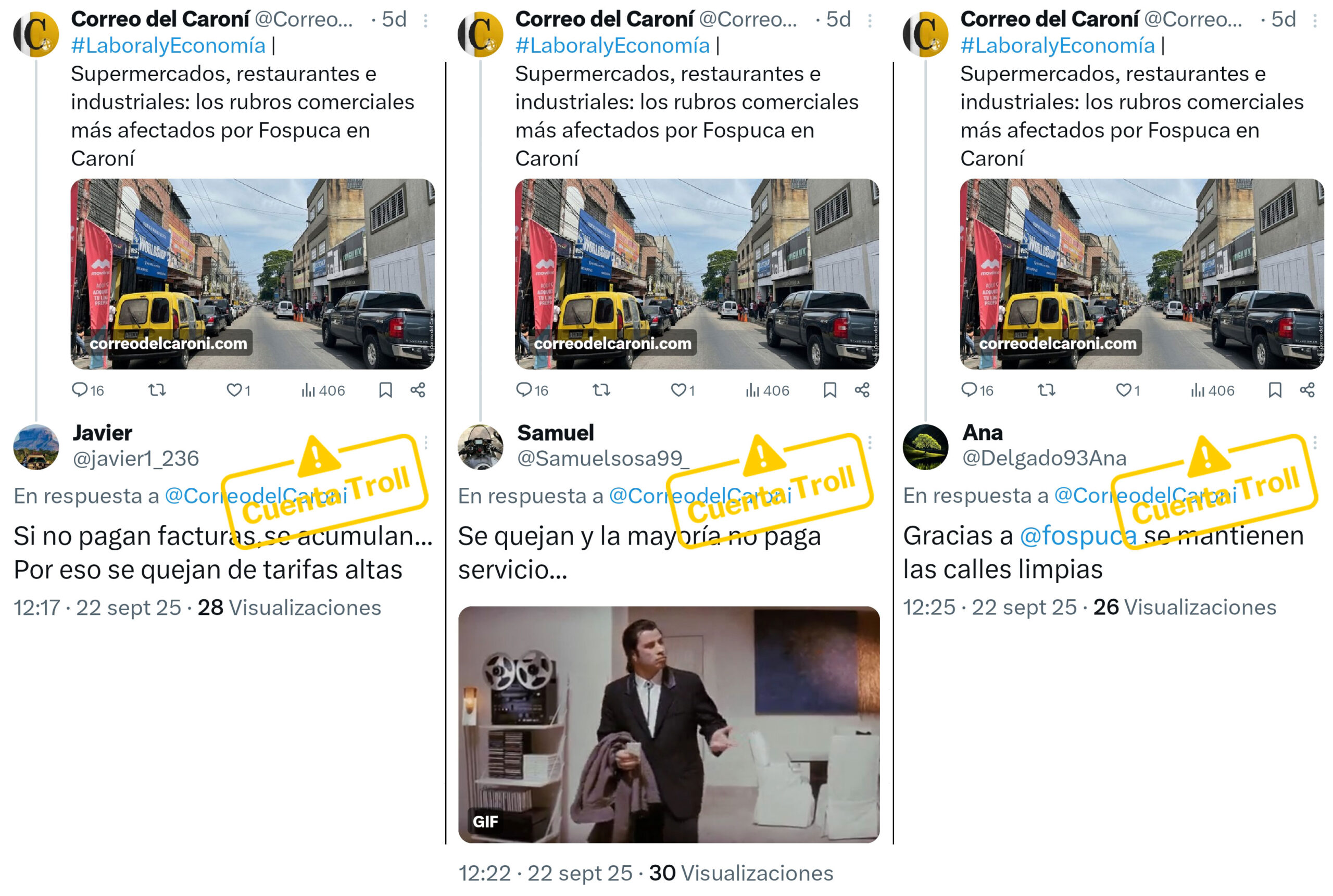 Granja de trolls y falsos “noticieros” se unen para difamar a periodista venezolana Francesca Díaz