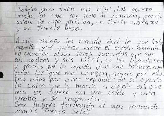 “Allá los espero con una celda, una escoba y un trapeador” – La Tabla Blog
