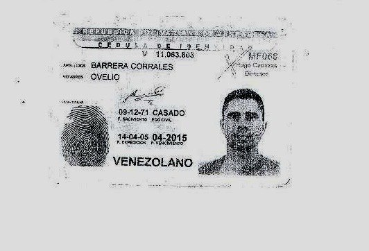 El Vicealmirante Ovelio Barrera y su posada “lavandería” Bagbazindio