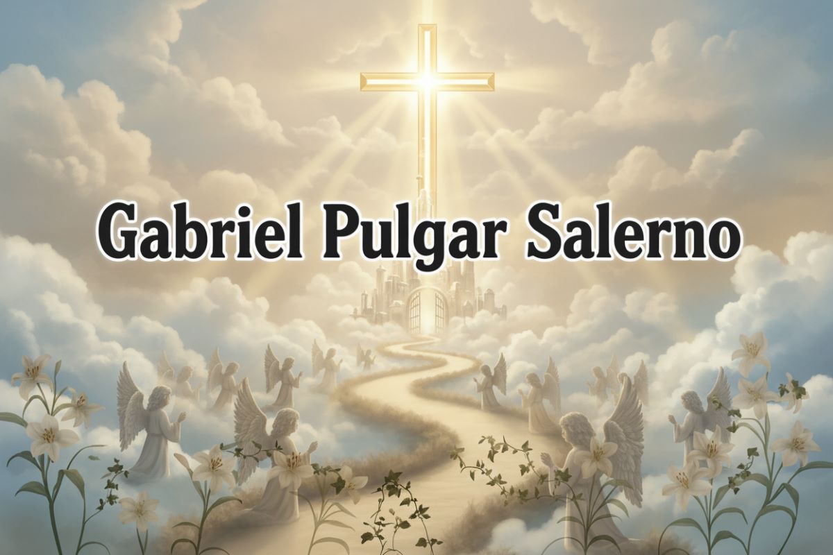 Profundo pesar por la partida de Gabriel Pulgar Salerno: Familiares y amigos elevan una plegaria por su eterno descanso