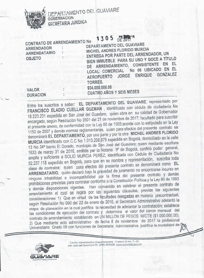 Narcotraficante amiga del general Zapateiro tiene manejos sobre el aeropuerto donde está la principal base antinarcóticos de Colombia