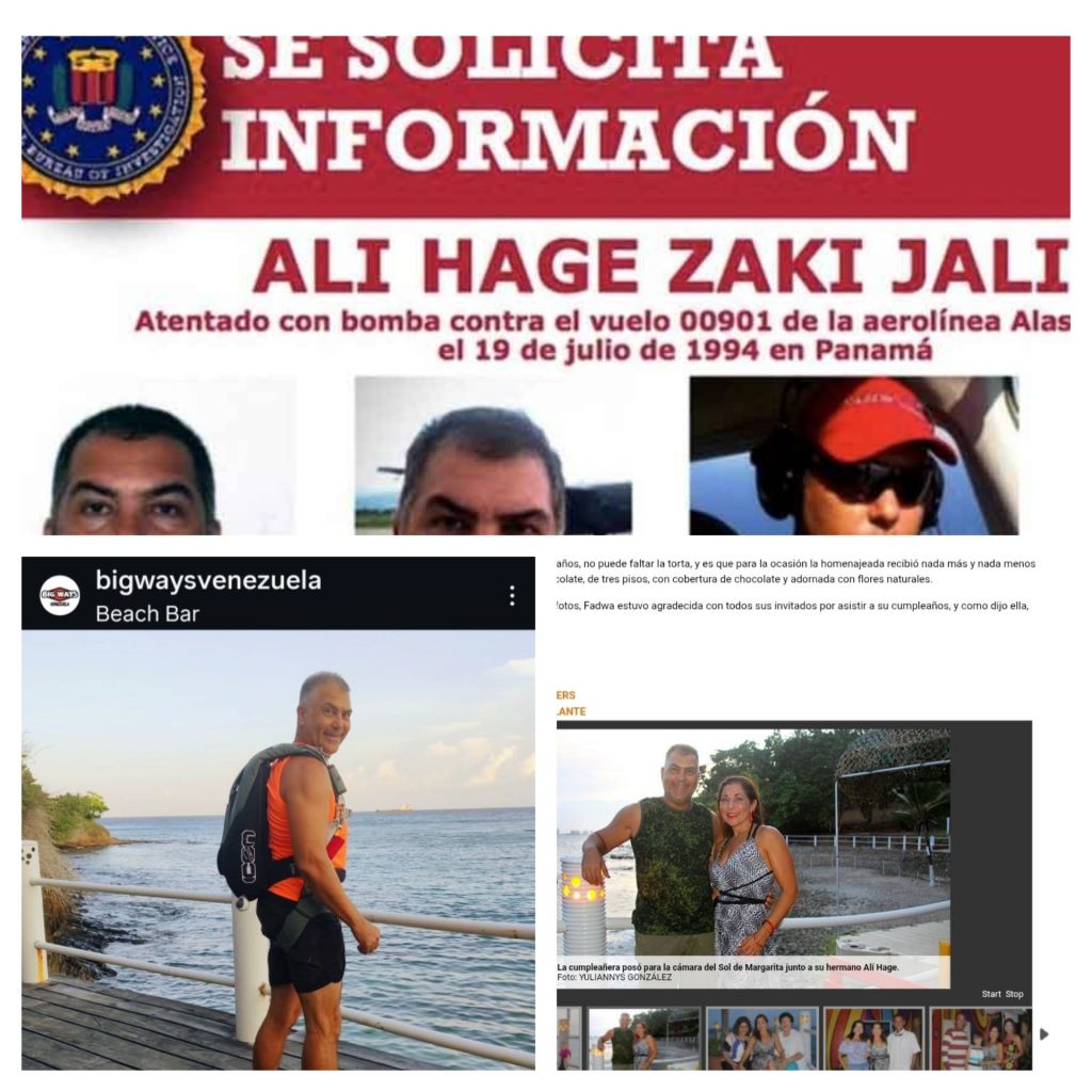 Operación irregular de la inteligencia colombiana ubicó en 2018 a Alí Hage en Margarita aunque nunca se había escondido… y simultáneamente espiaron bases militares y sistemas de armas de Venezuela