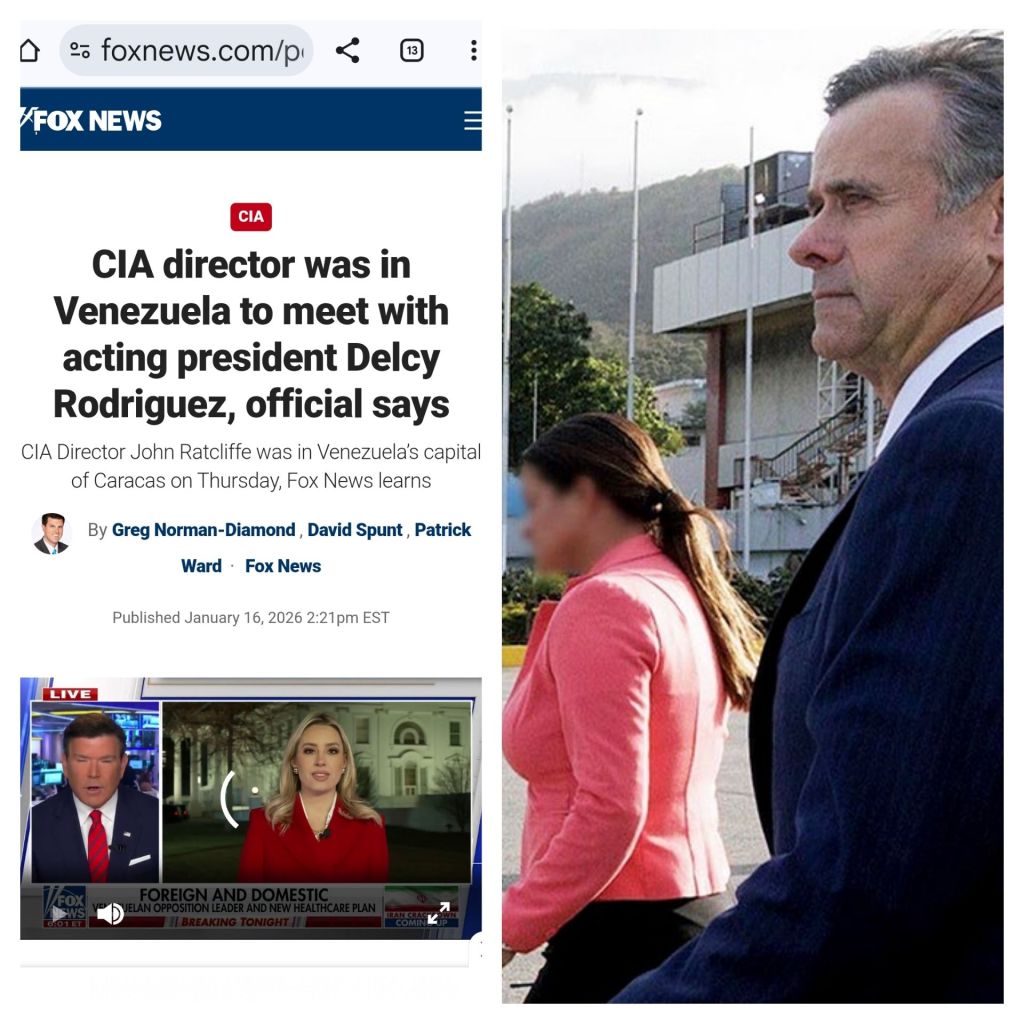A través de Fox News filtraron detalles de reunión del director de la CIA en Caracas – La Tabla Blog