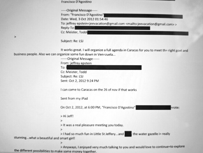 ARMANDOINFO: Epstein compró bonos de Pdvsa siguiendo el consejo de un bolichico