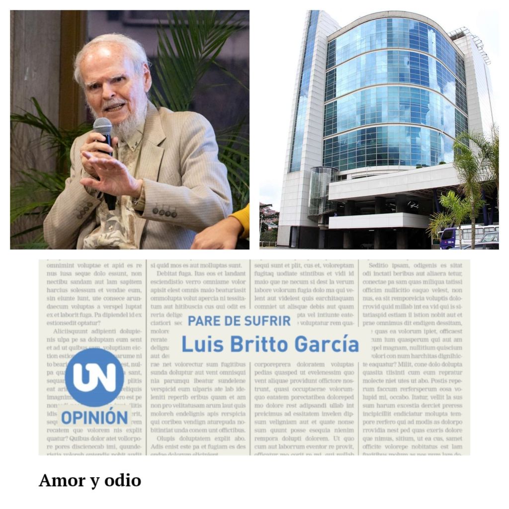 Luis Britto García denuncia censura de su columna en Últimas Noticias – La Tabla Blog