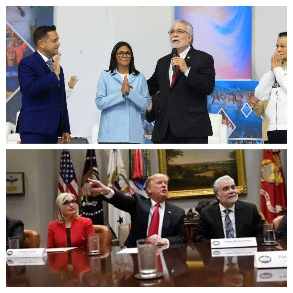 El pastor de confianza de Trump lideró oración en acto religioso de la presidenta encargada en Venezuela – La Tabla Blog