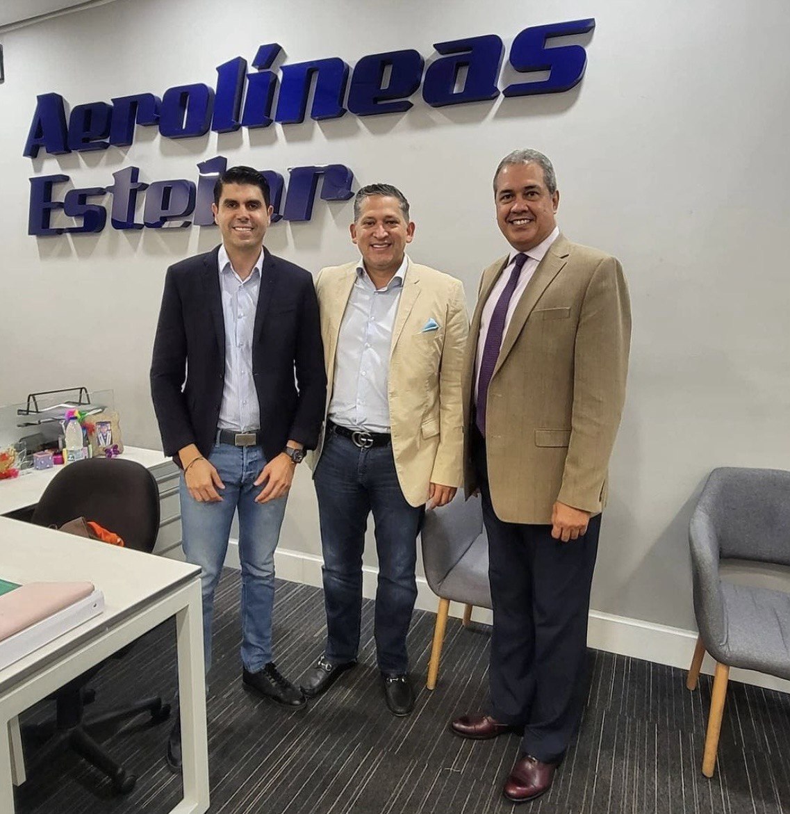 Directivos de Aerolíneas Estelar, Boris Serrano, Julián Rodríguez y Douglas Vásquez, preparan fuga a España