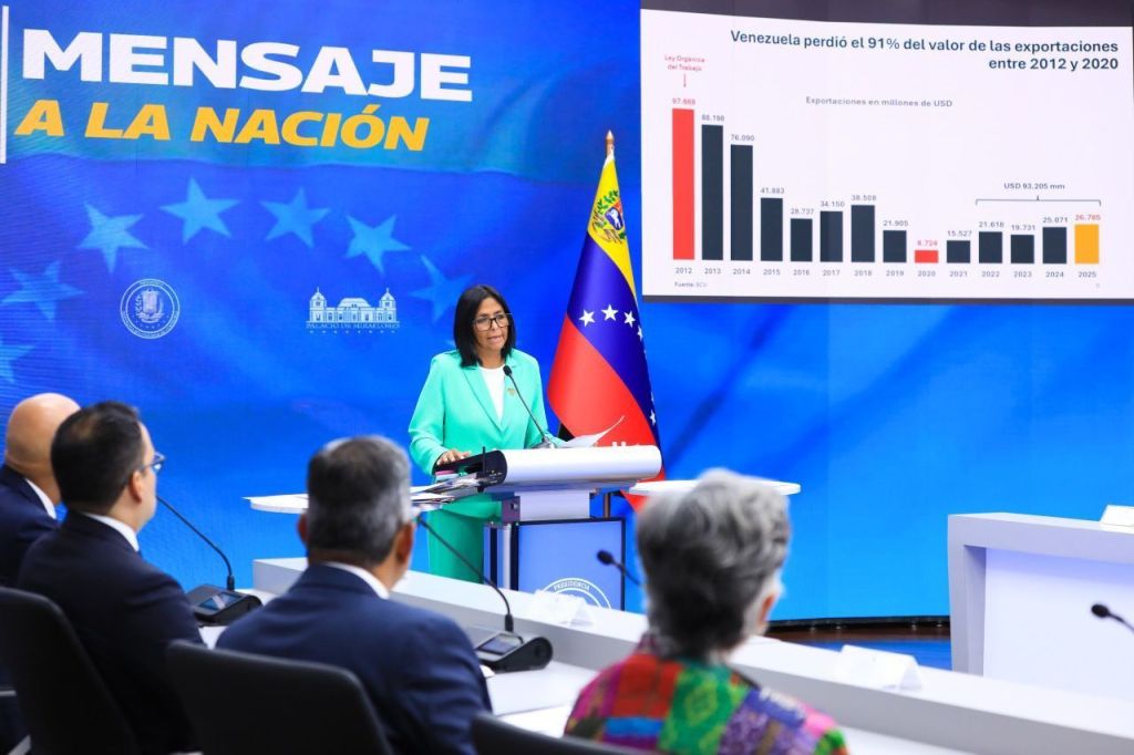 Presidenta (E) Delcy Rodríguez pide «una vez más» a la AN reformar leyes inmobiliarias para sacar al mercado medio millón de viviendas congeladas – La Tabla Blog