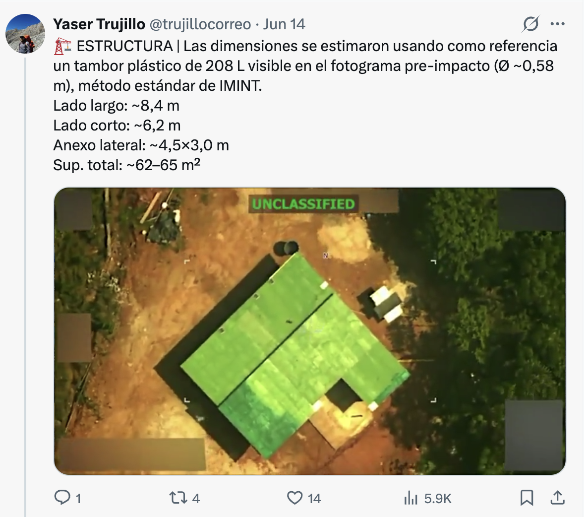 Análisis OSINT apunta a posible uso de un MQ-9 y misil Hellfire en el ataque que mató a “Niño Guerrero” en Venezuela