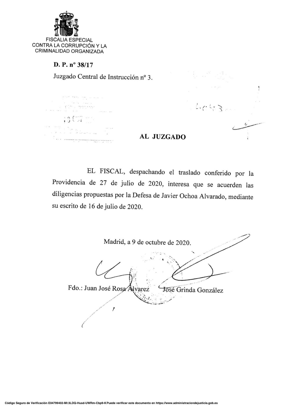 Documentos judiciales revelan disputa por el origen de pruebas en una causa de PDVSA en España
