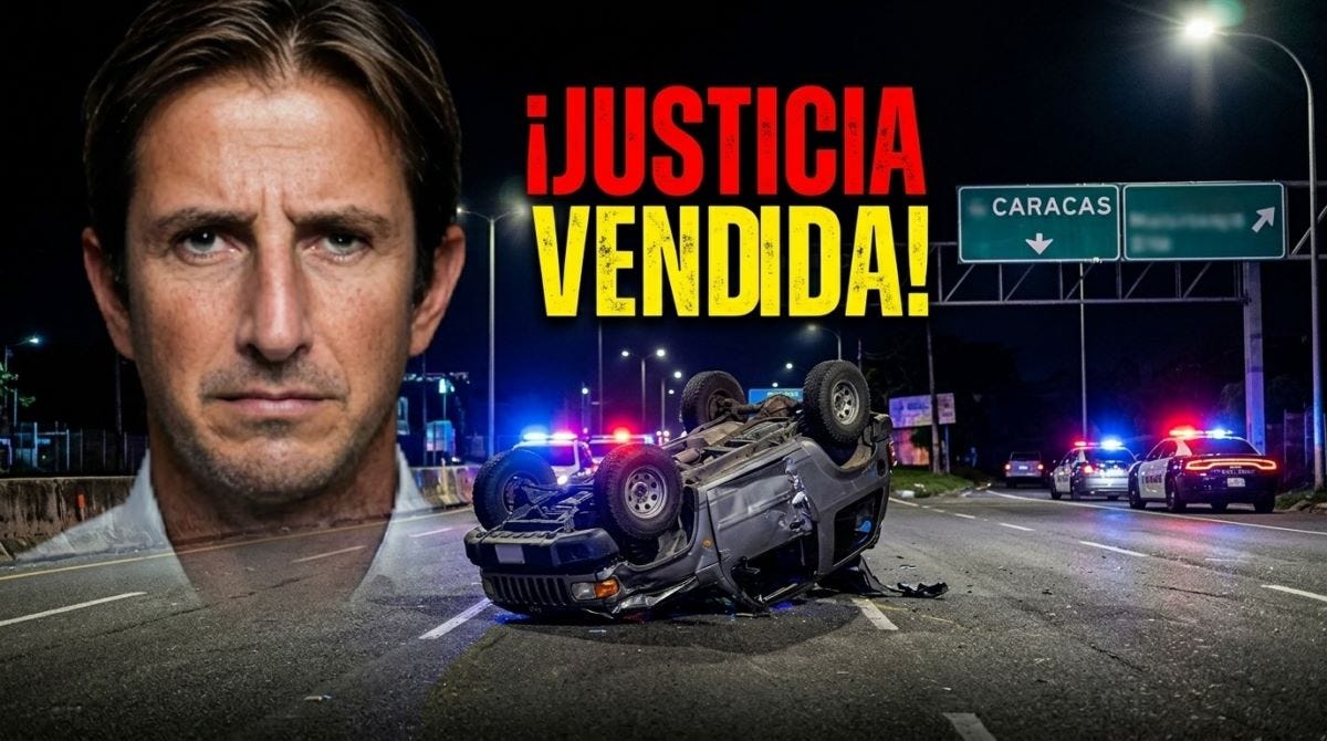 Maurizio Scioscia, el intocable presunto responsable de un fatal choque en Caracas