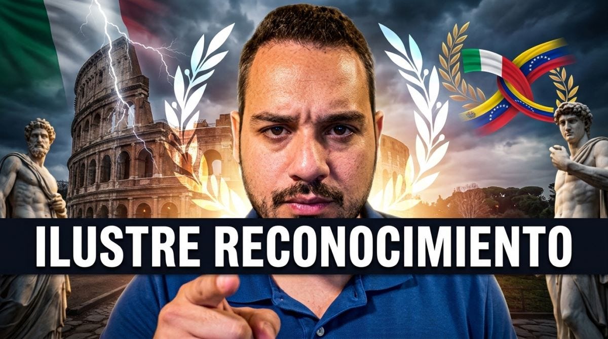 Periodista italovenezolano Estefano Tamburrini es galardonado por su defensa de la verdad